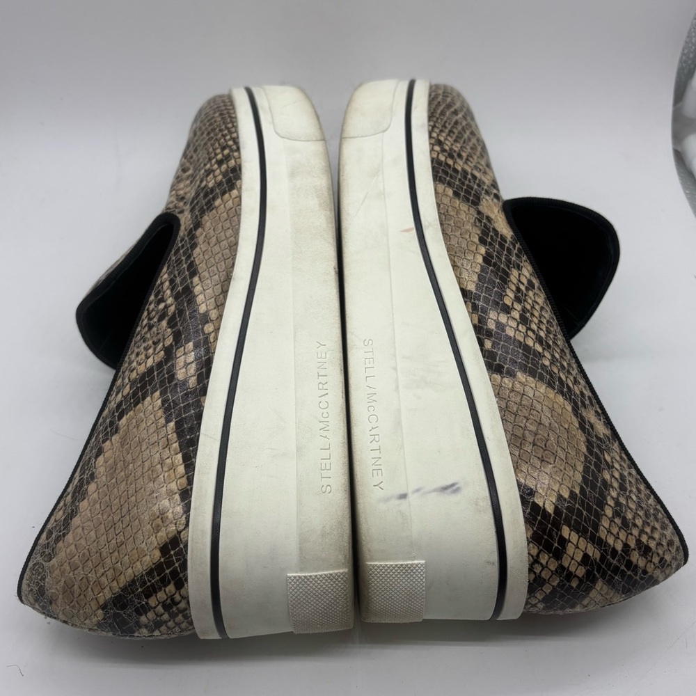 Stella McCartney Binx Python Slip-On Platform Sneakers Shoes Women’s Sz 40 US 10 - Picture 6 of 12